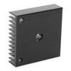 10pcs 40x11x40mm Black Heat Sink Radiator Aluminum Cooling Fin 3