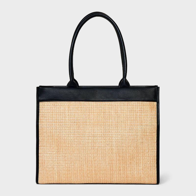 Large Boxy Tote Handbag - A New Day - Color: