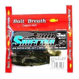 Bait Breath(ベイトブレス) ワーム シフトテール 3 S-01ウォーターメロン/シード