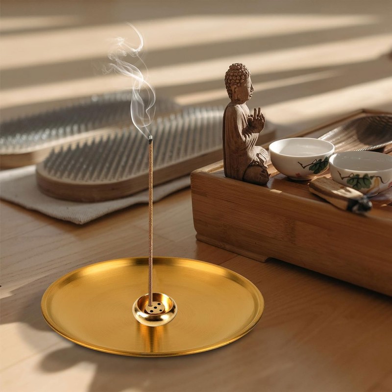 Mini Incense Burner, Brass Incense Burner, Portability, Durable, Multifunctional, Perfect
