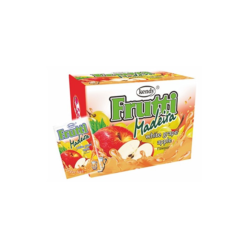 Kendy Frutti Instant Drinks Powder without Sugar - Madeira White