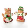 MacKenzie-Childs Ceramic Candy Cottage Gingerbread Salt & Pepper Set