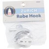Zurich Robe Hook, Polished Chrome by Stone Harbor Hardware