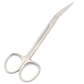 AAProTools Iris Scissors 4.5" Angled Sharp Sharp Points