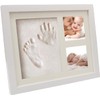 Discoball Baby Handprint Kit and Footprint Picture Frame Clay Kit,