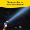 Mega-Bright Rechargeable Spotlight, AS-SEEN-ON-TV, Tactical & Emergency Flashlight, 10 Modes,