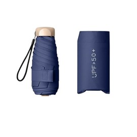 UPF50+ Sun & Rain, Compact, Folding Umbrella, Lightweight, Portable Storage Case, Parasol, Men's, Women's, Small, UV Protection, UV Protection, Sun or Rain, Navy, Green, Black, Dark Green, Unisex