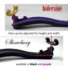 Hidersine Shoulder Rest 3/4 to 1/2 size. Purple. Shawbury model.