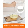 Brigii Potato Masher, Dual Arc for Easy, Labor-Saving Mashing, 304