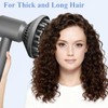 Fabmira 6-Inch Diffuser Attachment for Dyson Hair Dryers, Curl-Enhancing Large