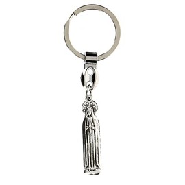 crigema - Metal Keyring - 4 cm High, Our Lady of Fatima