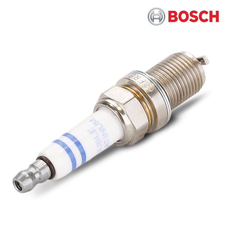 2 x Original BOSCH 0242245576 Spark Plugs Compatible with Golf