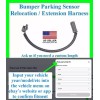 fits 2025+ Ram 1500 2500 3500 Parking Aid Sensor Bumper