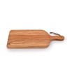 Samhita Acacia Wood Paddle Cutting Boards with handle for Kitchen,