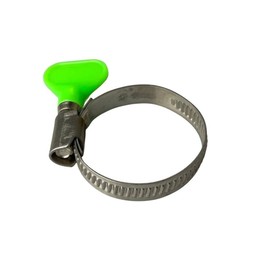 Stainless Steel Thumb Screw/Wing Hose Pipe Clip Jubilee Clamp 16-25mm (9MM BW) x4