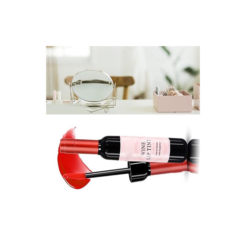 FILFEEL Botella de Vino Tinte de Labio Maquillaje de Lápiz