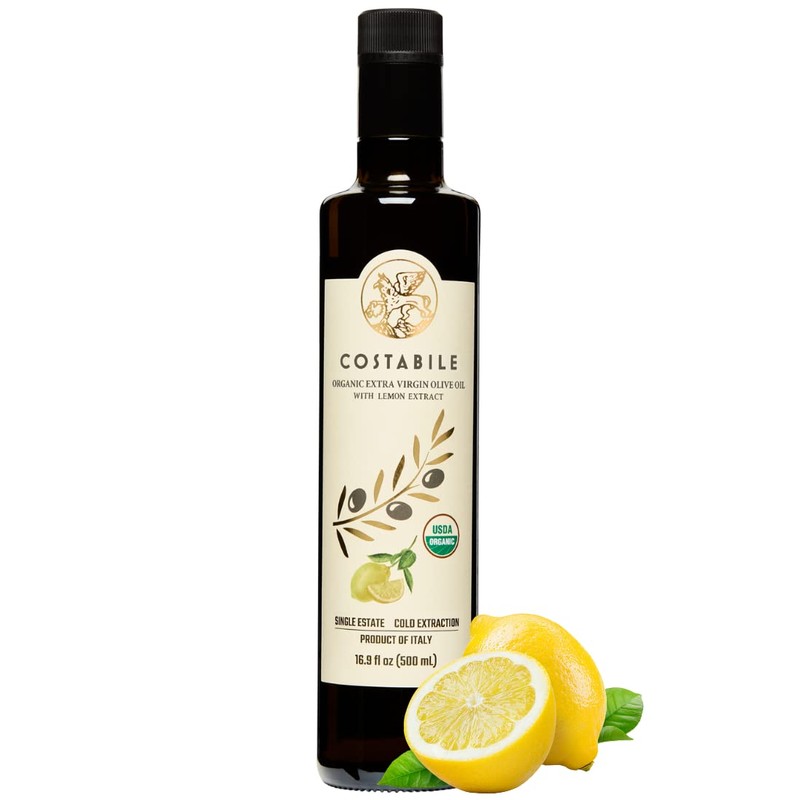 Costabile Orange & Lemon Infused Extra Virgin Olive Oil combo.