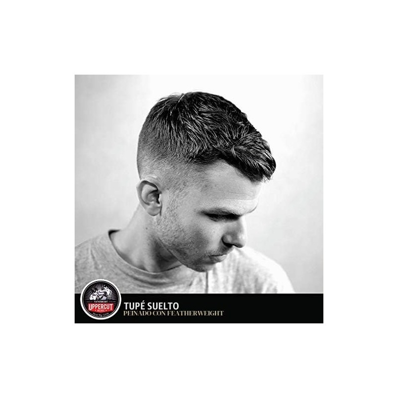 Uppercut Deluxe Featherweight Pomade 2.5oz | Medium Hold with Grip