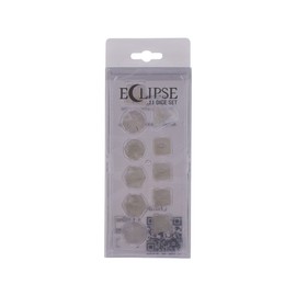 Eclipse 11 Dice Set: Arctic White