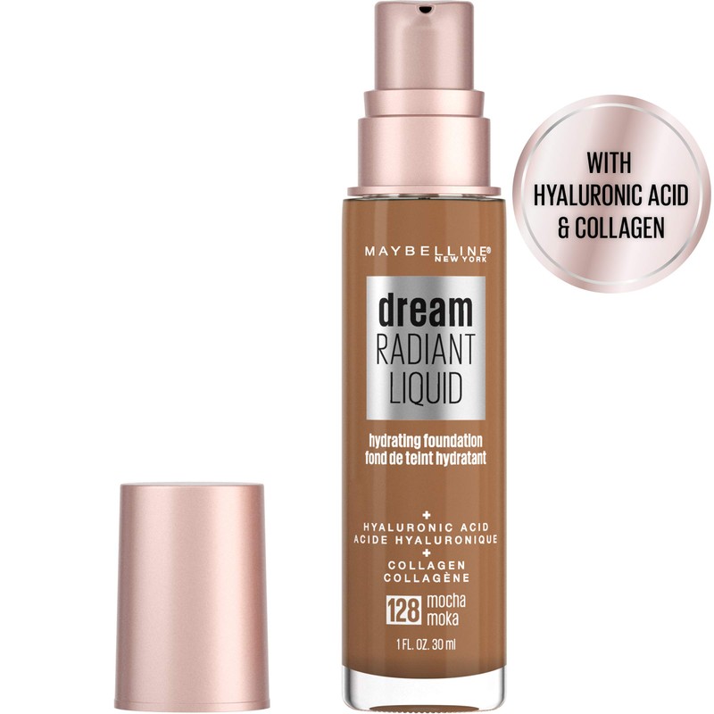 Maybelline Dream Radiant Liquid Medium Coverage Hydrating Makeup, Lightweight Liquid