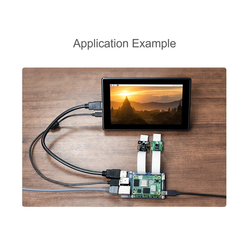 Mini Base Board for Raspberry Pi Compute Module 4, with
