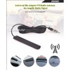 Din Adapter FM CarRadio Amplify Antenna enhance Signal Plug and