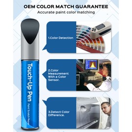 NH-904M Meteorite Gray Metallic Touch Up Paint Kit Compatible with Honda Exact Match Car Scratch Repair Touch Up Paint Kit