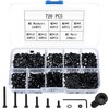 M2 Screws Set, 720 Pieces Cylinder Screws with Hexagon Socket