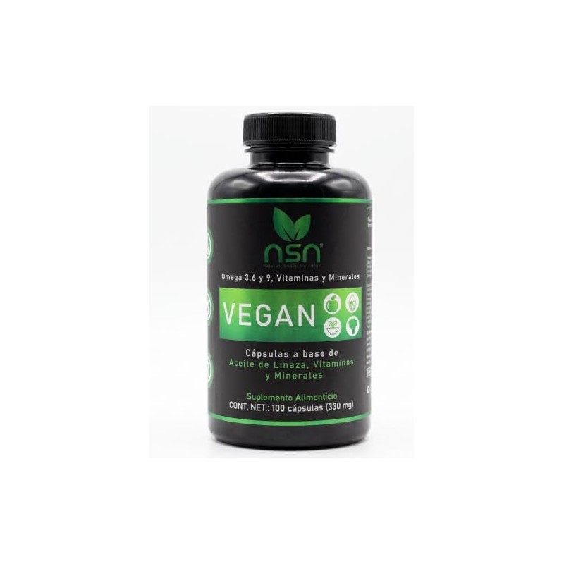 Omegas Veganos | Vegan - con Omega 3, 6 y
