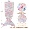 Catalonia Classy Mermaid Tail Blanket, Soft Warm Plush Fleece Sleeping