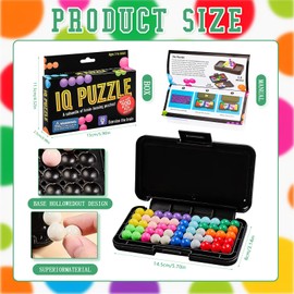 Puzzlespiele für Kinder, Iq Puzzle | Iq Spiele, Puzzle Game, mit 120 Herausforderungen, 3D Logikspiele, Entspannendes und stressabbauendes Denkspiel für Kinder und Erwachsene