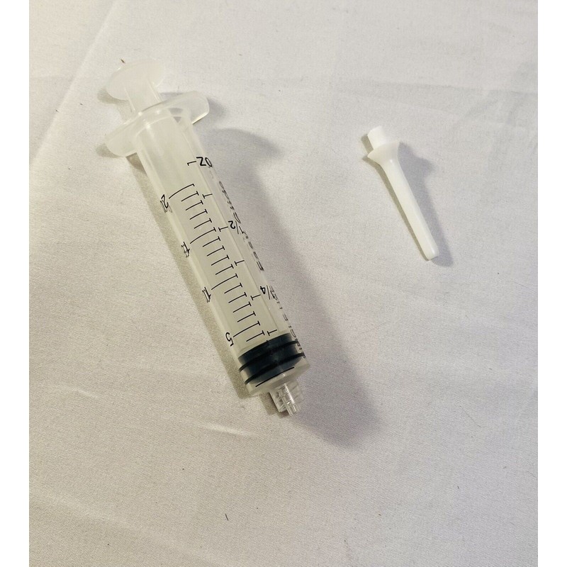 DPR 20 ML Plastic Syringe & Cánula Enema - microenema