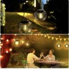 KagoLing 4PCS Solar LED Lantern Light Outdoor Garden Patio Path