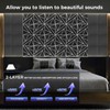 8 Pack 2-Layer Large Soundproof Wall Panels, 15.7 x 15.7