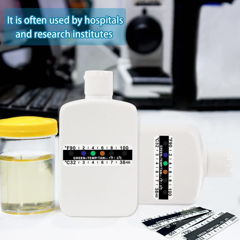 14 Pcs Urine Test Complete Kit Includes 2 White Portable