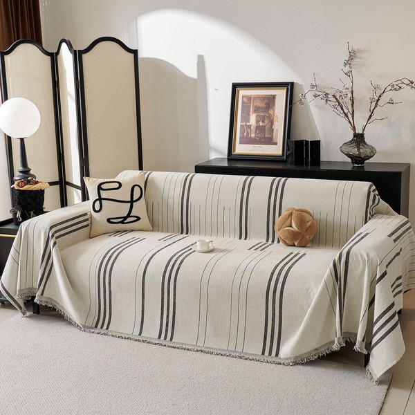 Akpgq Boho Non Slip Covers Sofa Covers for 3 Cushion