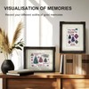 Patouque 11x14 Black Picture Frame, Wooden Photo Frames for Wall