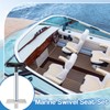 Timtin 6 Pcs Boat Seat Pedestals and Bases Kit Package