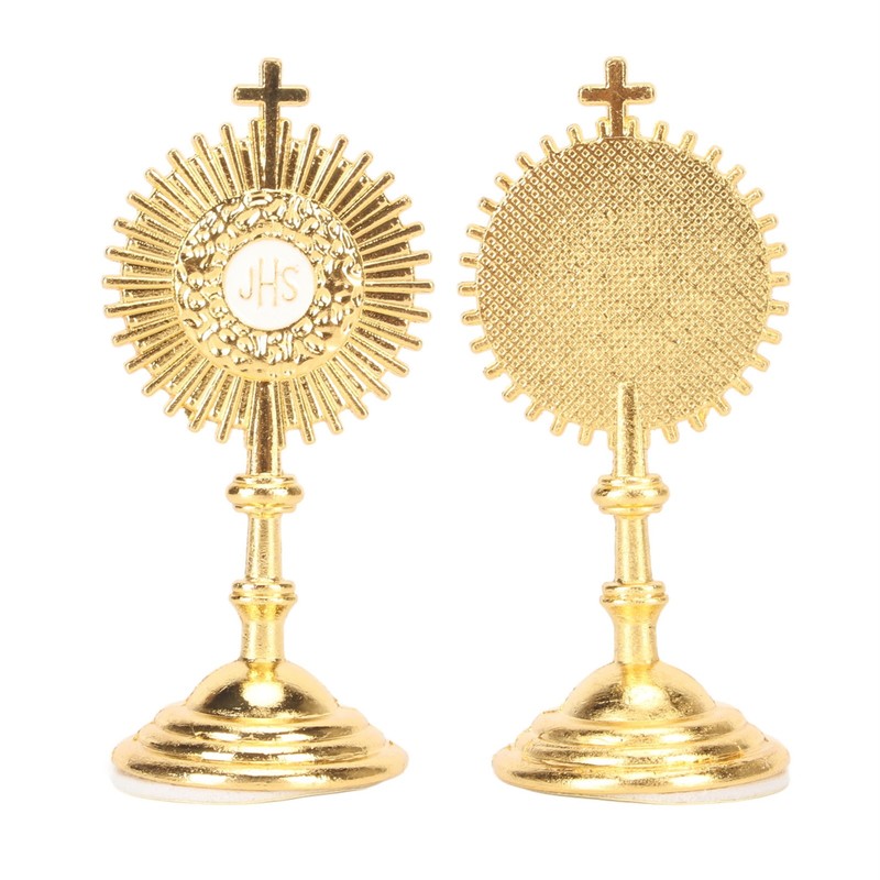 Catholic Table Decoration Alloy Christian Communion Statue Ornament for Religious