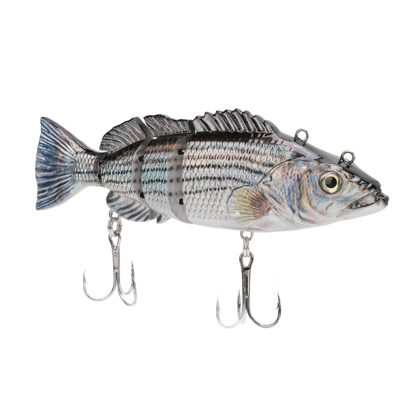 Robotic Swimming Fishing Lure Self Swimming Electronic Fishing Bait USB