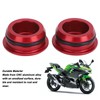 2Pcs Frame Hole Plug Cap Cover Aluminum Alloy Decorative Frame