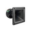 PRV AUDIO WG175Ph 1" Exit Compression Driver, 75 Watts RMS, 150 Watts Program Power, High Frequency, 108dB Tweeter Driver + Horn Combo, Black