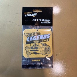Hot Wheels 2025 Legends Tour Air Freshener – New Car Scent – Rare Collectible