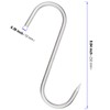 KOHAND 8 Pack 10 Inch S-Shaped Meat Hook, 10MM Thick