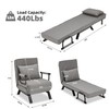 Convertible Sofa Bed Sleeper Chair,Single Person Chaise Lounge Couch with