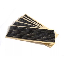 HARZOLE 8" Inch Tire Plug Inserts Thin Black 120 ct.