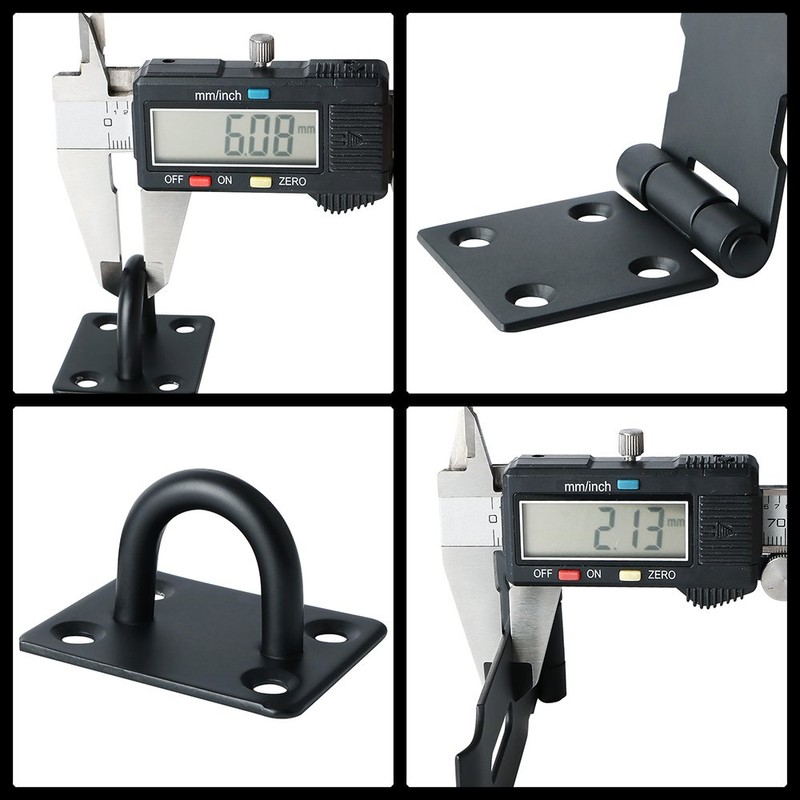 Sayayo Padlock Hasp Door Clasp Door Lock Gate Latch 4