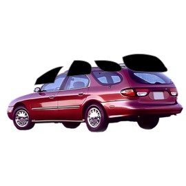 AUTOTEK Precut Windows Tint Film All Sides Cars Sun Blocking Protection Privacy Anti Shatter Glass 2 Ply Film Any Tint Shade kit for Ford Taurus Wagon 1996-2007