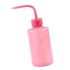 Eyelash Cleaning Bottle, Elbow Spout Empty Plastic Squeeze Wash Bottle