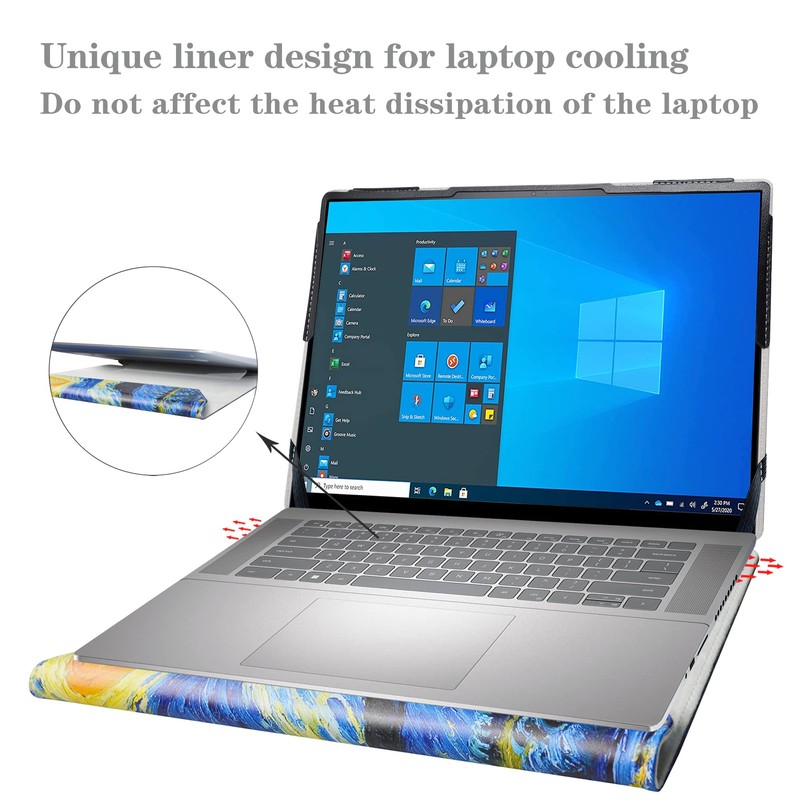 Alapmk Protective Case for Dell 16 Plus 2-in-1 DB06250,Case for